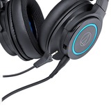 Audio-Technica ATH-G1 casque gaming over-ear Noir/Bleu