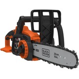 BLACK+DECKER Scie à chaîne sans fil GKC1825LB, Scie à chaîne électrique Orange/Noir