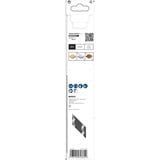 Bosch 2608667396 Lames de scie sauteuse Acier fin au carbone 3 pièce(s), Lame de scie Lames de scie sauteuse, Fibre de bois, Acier fin au carbone, 1,2 cm, 25 cm, 3 pièce(s)