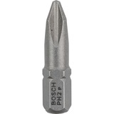 Bosch Embout de vissage qualité extra-dure, Bit 100 pièce(s), Phillips, PH 2, Acier, 25 mm, 25,4 / 4 mm (1 / 4")