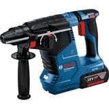 Bosch GBH 18V-24 C PROFESSIONAL 980 tr/min SDS Plus, Marteau piqueur Bleu/Noir, SDS Plus, Noir, Bleu, Rouge, Moteur sans balai, 2,4 cm, 980 tr/min, 2,6 J