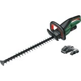 Bosch Universal HedgeCut, Taille-haies Vert/Noir, 50 cm, Lame unique, 2800 spm, 2,5 m/s², 1,5 m/s², Batterie