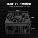 Corsair CORSAIR SF1000L 1000W SFX30 CP-9020246-EU Refurbished 