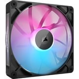 Corsair iCUE RX140 RGB Single, Ventilateur de boîtier Noir, 4 broches PWM