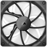 Corsair iCUE RX140 RGB Single, Ventilateur de boîtier Noir, 4 broches PWM