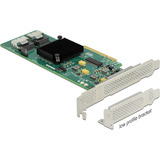 DeLOCK Carte PCI Express x8 avec 8 ports SATA et câble de connexion, Carte d'interface 