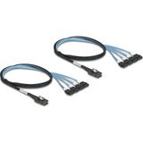 DeLOCK Carte PCI Express x8 avec 8 ports SATA et câble de connexion, Carte d'interface 