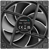 DeepCool FD12, Ventilateur de boîtier Noir, 3 pièces, connecteur de ventilateur PWM à 4 broches