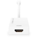 Digitus AK-340416-002-W, Adaptateur Blanc