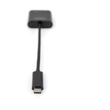 Digitus Adaptateur Ethernet Gigabit USB Type-C Noir