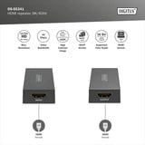 Digitus DS-55341, Répéteur Noir