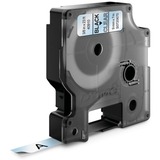 Dymo D1 étiquettes autocollantes authentiques | impression en noir sur fond clair | 9 mm x 7 m | pour étiqueteuses LabelManager, Ruban Noir sur transparent, Polyester, Belgique, -18 - 90 °C, DYMO, LabelManager, LabelWriter 450 DUO