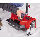 EINHELL Power X-Change souffleuse à neige sans fil GE-ST 36/40 Li E-Solo, 36 Volts (2x18V), Souffleur de neige Rouge/Noir