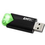 Emtec Click Easy lecteur USB flash 64 Go USB Type-A 3.2 Gen 1 (3.1 Gen 1) Noir, Vert, Clé USB Vert/Noir, 64 Go, USB Type-A, 3.2 Gen 1 (3.1 Gen 1), Sans capuchon, Noir, Vert