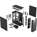 Fractal Design Define One Dark Solid boîtier midi tower Noir | 2x USB-A | 1x USB-C