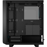Fractal Design Meshify 2 Compact RGB Black TG Light Tint, Boîtier PC Noir, 2x USB-A | 1x USB-C | RGB | Tempered Glass
