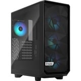 Fractal Design Meshify 2 Compact RGB boîtier midi tower Noir | 2x USB-A | 1x USB-C | RGB | Verre Trempé