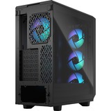 Fractal Design Meshify 2 Compact RGB boîtier midi tower Noir | 2x USB-A | 1x USB-C | RGB | Verre Trempé