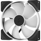 Fractal Design Prisma AL-18 ARGB PWM 2-Pack, Ventilateur de boîtier Noir/Blanc, Connecteur de ventilateur PWM à 4 broches