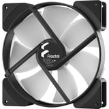 Fractal Design Prisma AL-18 ARGB PWM 2-Pack, Ventilateur de boîtier Noir/Blanc, Connecteur de ventilateur PWM à 4 broches