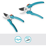 GARDENA 12230-20, Sécateur Turquoise