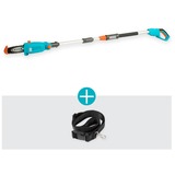 GARDENA TCS 20/18V P4A 5 cm Noir, Bleu, Orange, Élagueur Turquoise/gris, 3,1 kg, 20 cm, Batterie, 18 V