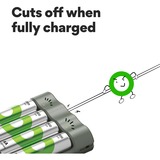 GP Batteries GPRCKCHB441U402, Chargeur Gris