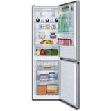 Hisense RB3N300NMCC Pose libre 304 L C Acier inoxydable, Combination Réfrigérateur / congélateur Acier inoxydable, 304 L, No Frost (réfrigérateur), SN-T, 6 kg/24h, C, Acier inoxydable