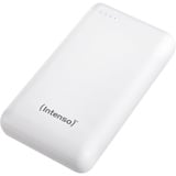 Intenso XS20000 Powerbank Zusatzakku LiPo 20000 mAh 7313552 Lithium Polymère (LiPo) Blanc Blanc, 20000 mAh, Lithium Polymère (LiPo), 3,7 V, Blanc