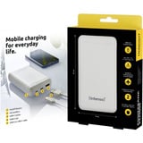Intenso XS20000 Powerbank Zusatzakku LiPo 20000 mAh 7313552 Lithium Polymère (LiPo) Blanc Blanc, 20000 mAh, Lithium Polymère (LiPo), 3,7 V, Blanc