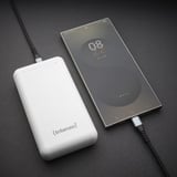 Intenso XS20000 Powerbank Zusatzakku LiPo 20000 mAh 7313552 Lithium Polymère (LiPo) Blanc Blanc, 20000 mAh, Lithium Polymère (LiPo), 3,7 V, Blanc