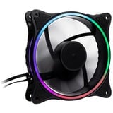 Inter-Tech 888860272 système de refroidissement d’ordinateur Universel Ventilateur 12 cm Noir 1 pièce(s) ventilateur de boîtier RGB  Noir, 120 x 120 x 25 mm, Ventilateur, 12 cm, Noir
