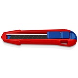 KNIPEX 9010165 BK, Cutter Rouge/Bleu