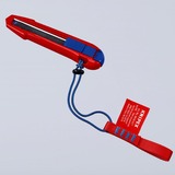 KNIPEX Couteau universel CutiX, Cutter Rouge/Bleu, 2 lames incluses