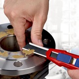 KNIPEX Couteau universel CutiX, Cutter Rouge/Bleu, 2 lames incluses