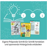 KOSMOS 33414758 coffret de sciences pour enfant, Boîte d’expérience Microscope, Eveil, 10 an(s)