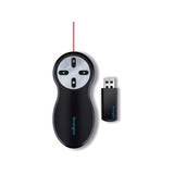 Kensington K33374US télécommande RF Noir, Présentateur Argent/Noir, RF, USB, 19,8 m, Noir
