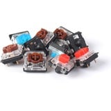 Keychron Gateron Low Profile MX Switch Set - Marron, Switch pour clavier Marron/transparent