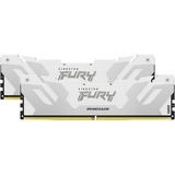 Kingston FURY 32 Go DDR5-7200 Kit, Mémoire vive Blanc, KF572C38RWK2-32, Renegade, XMP