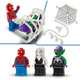 LEGO Marvel - La voiture de course de Spider-Man contre le Bouffon Vert venomisé, Jouets de construction 76279