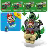 LEGO Super Mario - Prince Florian et Château Bowser, Jouets de construction 72042