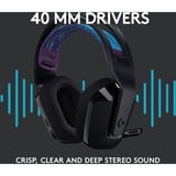 Logitech G535 casque gaming over-ear Noir