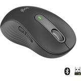 Logitech Signature M650 - Gaucher, Souris Graphite, Taille L