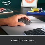Logitech Signature M650 - Gaucher, Souris Graphite, Taille L
