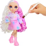 MGA Entertainment Rainbow High WaterColor & Create Dolls- Purple Eyes, Poupée Rainbow High WaterColor & Create Dolls- Purple Eyes, Poupée mannequin, Femelle, 4 an(s), Couleurs assorties
