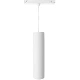 Philips Hue Lampe pendante cylindrique Perifo Blanc, Philips Hue White and Color ambiance Suspension cylindrique Perifo, Eclairage intelligent par suspension, Bluetooth, Blanc, LED intégrée, Métal, Blanc