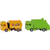 SIKU Set communal balayeuse + camion poubelle, Modèle réduit de voiture Voiture, 3 an(s), Métal, Plastique, Blanc