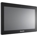 Shuttle All-In-One Panel PC Barebone P15AL01-i5 bleu, Ecran tactile 15.6", Intel Core i5-1235U, 2x LAN, 1x COM, IP65, fanless, fonctionnement permanent 24/7 Noir/bleu foncé, Ecran tactile 15.6", Intel Core i5-1235U, 2x LAN, 1x COM, IP65, fanless, fonctionnement permanent 24/7, Tout-en-un, Dorsale de PC tout en un, Intel SoC, DDR5-SDRAM, PCI Express, Série ATA III, 90 W