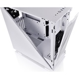 Thermaltake Divider 300 TG Air Snow Midi Tower Blanc, boîtier pc Blanc | 2x USB-A | 1x USB-C | Verre Trempé
