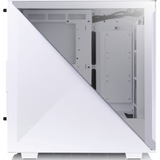 Thermaltake Divider 300 TG Air Snow Midi Tower Blanc, boîtier pc Blanc | 2x USB-A | 1x USB-C | Verre Trempé